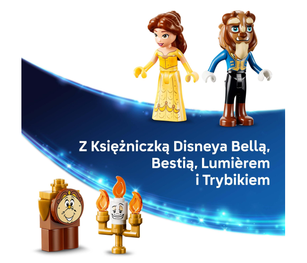 LEGO DISNEY 43289 Zaczarowany zamek Pięknej i Bestii - 1529798 - zdjęcie 7